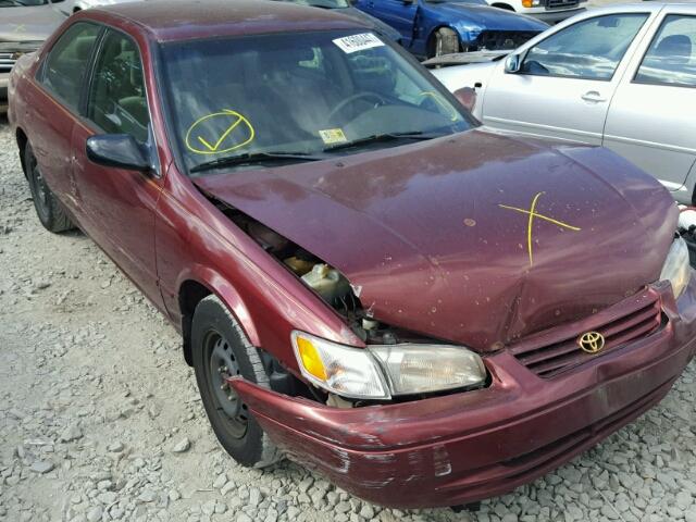 4T1BG22K0XU564762 - 1999 TOYOTA CAMRY CE RED photo 1