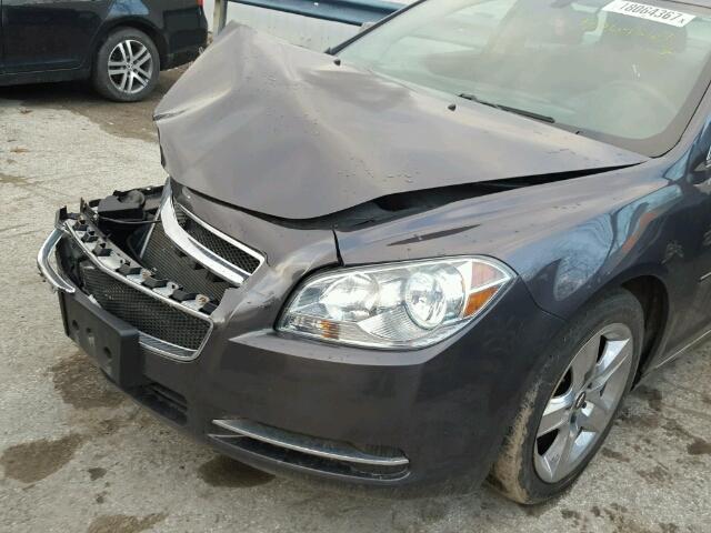 1G1ZC5EB5AF293326 - 2010 CHEVROLET MALIBU 1LT 灰色 照片 10
