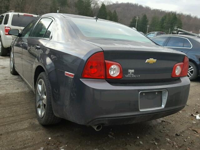 1G1ZC5EB5AF293326 - 2010 CHEVROLET MALIBU 1LT GRAY photo 3