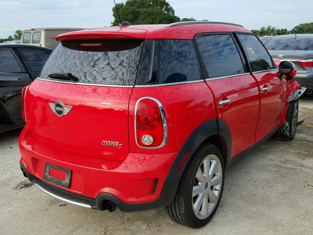 WMWZC3C57CWL82467 - 2012 MINI COOPER S C RED photo 4