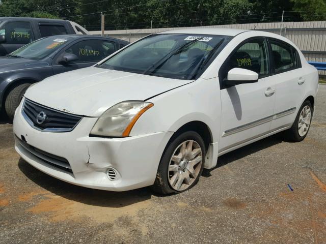 3N1AB6AP4AL712080 - 2010 NISSAN SENTRA 2.0 WHITE photo 2