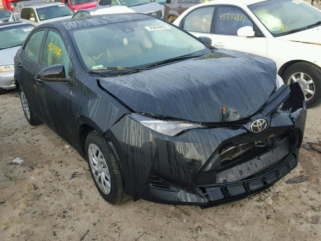 2T1BURHE9HC837803 - 2017 TOYOTA COROLLA L BLACK photo 1