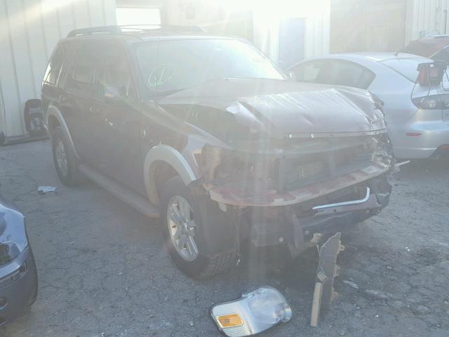 1FMEU6EE5AUA87112 - 2010 FORD EXPLORER E RED photo 1