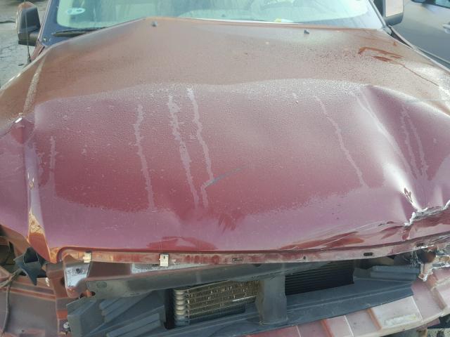 1FMEU6EE5AUA87112 - 2010 FORD EXPLORER E RED photo 7