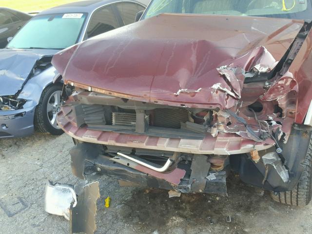 1FMEU6EE5AUA87112 - 2010 FORD EXPLORER E RED photo 9