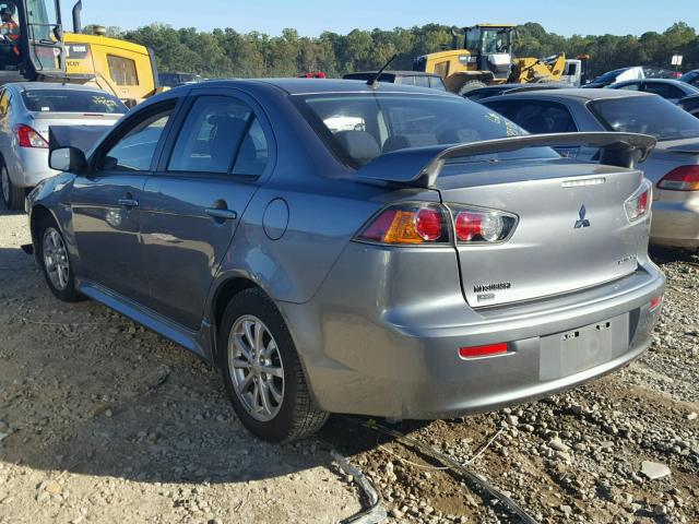 JA32V2FW1CU018908 - 2012 MITSUBISHI LANCER SE SILVER photo 3