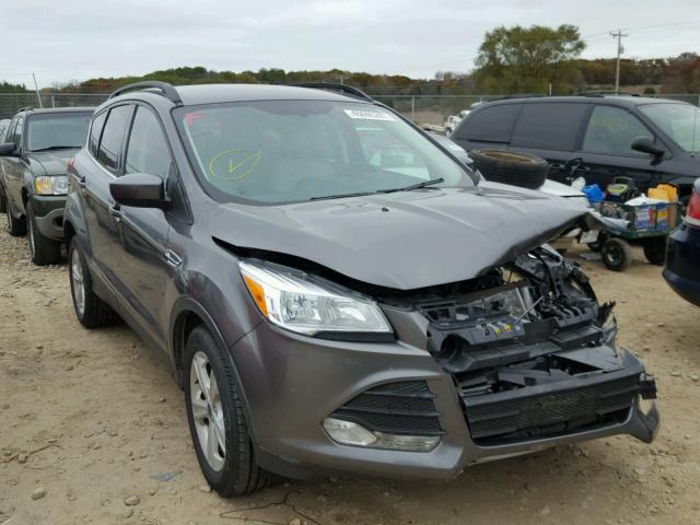 1FMCU0GX0EUB77387 - 2014 FORD ESCAPE SE GRAY photo 1