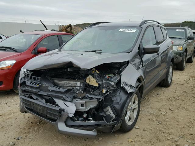 1FMCU0GX0EUB77387 - 2014 FORD ESCAPE SE GRAY photo 2