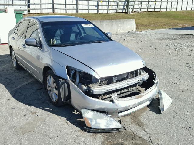 1HGCM66517A068255 - 2007 HONDA ACCORD EX SILVER photo 1