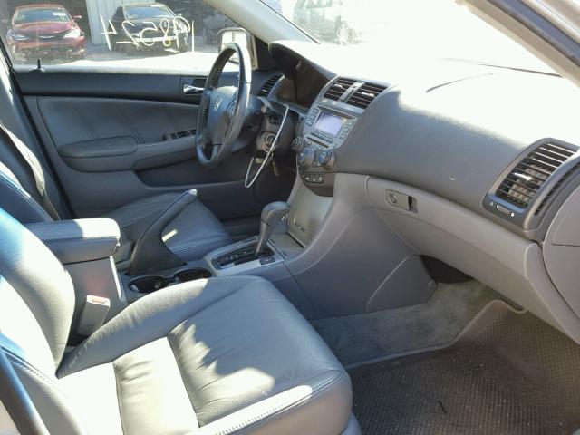 1HGCM66517A068255 - 2007 HONDA ACCORD EX SILVER photo 5