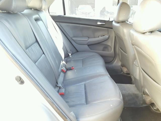 1HGCM66517A068255 - 2007 HONDA ACCORD EX SILVER photo 6