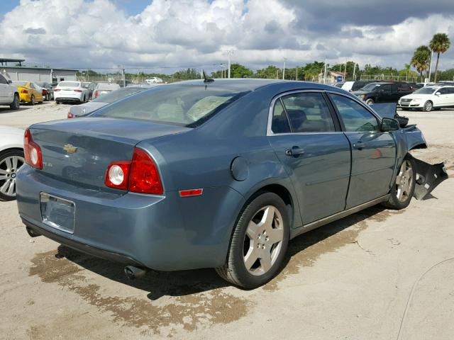 1G1ZJ577X94248680 - 2009 CHEVROLET MALIBU 2LT SILVER photo 4