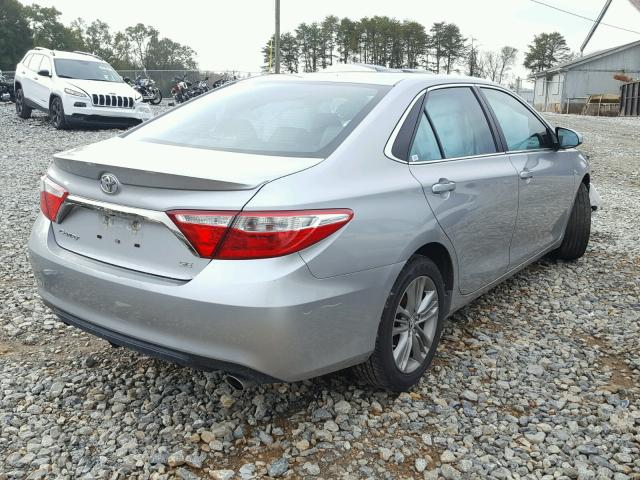 4T1BF1FK9GU523022 - 2016 TOYOTA CAMRY LE ვერცხლისფერი ფოტო 4