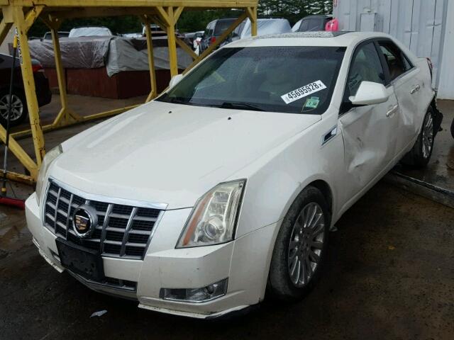 1G6DS5E33C0110298 - 2012 CADILLAC CTS PREMIU WHITE photo 2