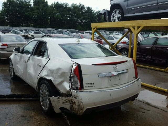 1G6DS5E33C0110298 - 2012 CADILLAC CTS PREMIU WHITE photo 3