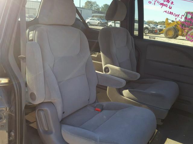 5FNRL38209B051244 - 2009 HONDA ODYSSEY LX BLUE photo 6