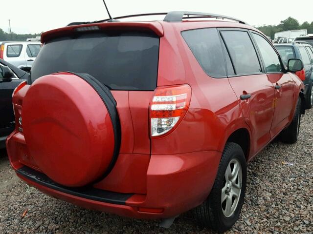 2T3ZF4DV1CW154929 - 2012 TOYOTA RAV4 RED photo 4