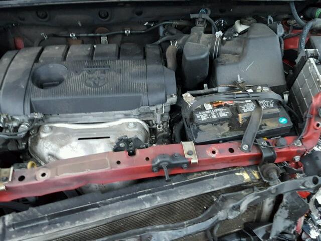 2T3ZF4DV1CW154929 - 2012 TOYOTA RAV4 RED photo 7