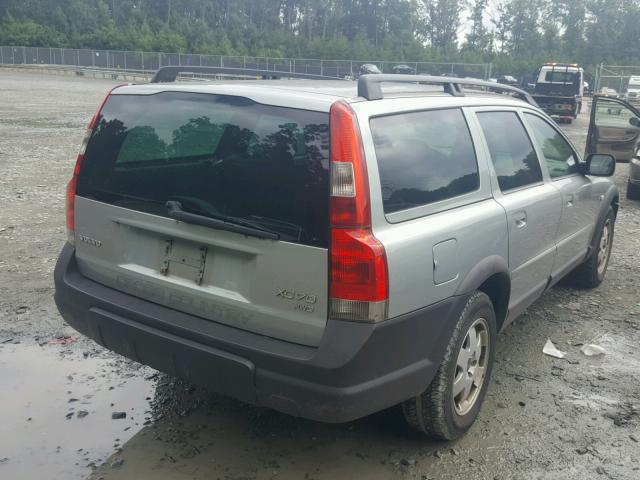 YV1SZ59H341131423 - 2004 VOLVO XC70 SILVER photo 4