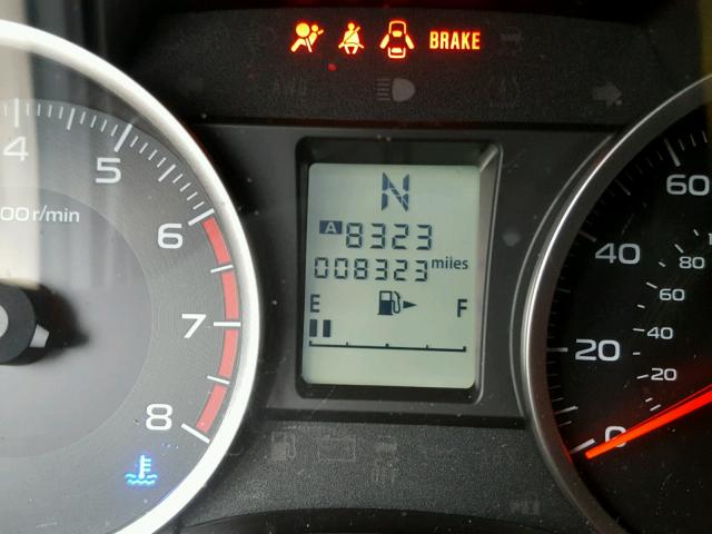 JF2SJABC7HH496965 - 2017 SUBARU FORESTER 2 BLACK photo 8