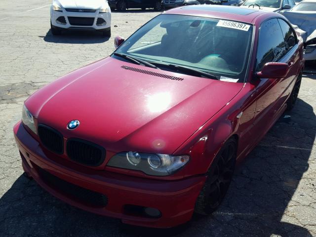 WBABD53414PD98115 - 2004 BMW 330 RED photo 2