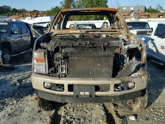 1FTWW31R99EA68546 - 2009 FORD F350 SUPER BURN photo 9