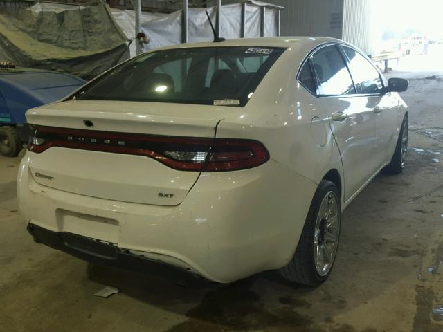 1C3CDFBA4DD347781 - 2013 DODGE DART WHITE photo 4