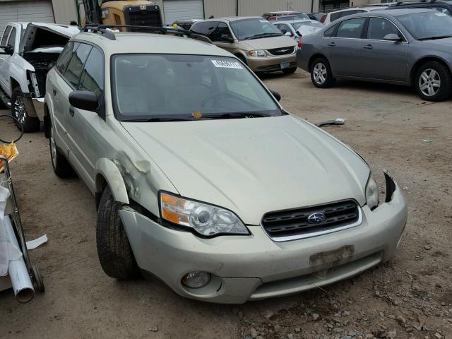 4S4BP61C766336391 - 2006 SUBARU LEGACY OUT SILVER photo 1