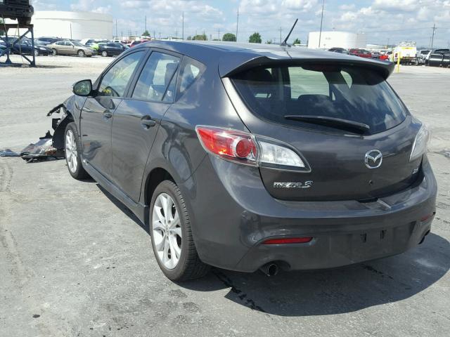 JM1BL1H57A1181227 - 2010 MAZDA 3 S GRAY photo 3