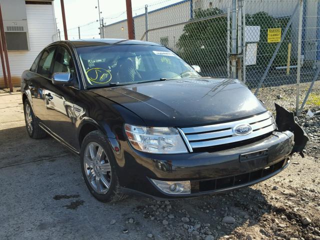 1FAHP28W08G109540 - 2008 FORD TAURUS BLACK photo 1