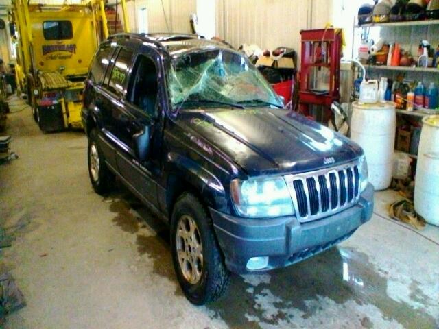 1J4GW48S93C535853 - 2003 JEEP GRAND CHER BLUE photo 1