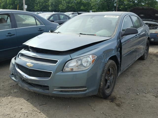 1G1ZG57B894158432 - 2009 CHEVROLET MALIBU LS ლურჯი ფოტო 2