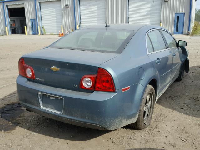 1G1ZG57B894158432 - 2009 CHEVROLET MALIBU LS ლურჯი ფოტო 4