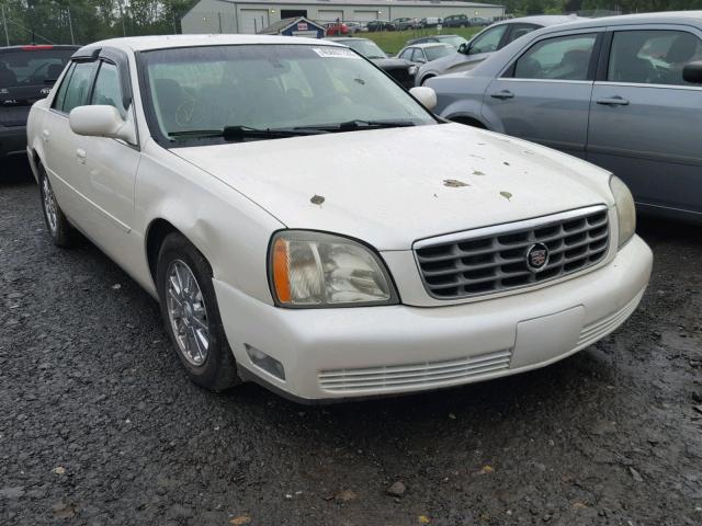 1G6KE57Y13U147804 - 2003 CADILLAC DEVILLE DH WHITE photo 1