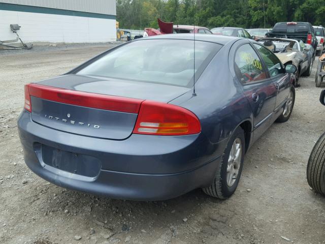 2B3HD46R61H606745 - 2001 DODGE INTREPID S ლურჯი ფოტო 4