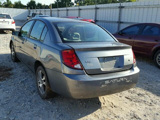 1G8AL52F25Z159867 - 2005 SATURN ION LEVEL GRAY photo 3