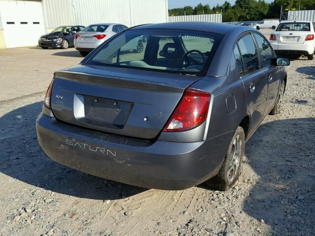 1G8AL52F25Z159867 - 2005 SATURN ION LEVEL GRAY photo 4