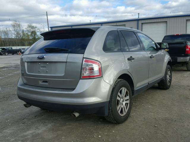 2FMDK36C18BB32477 - 2008 FORD EDGE Сріблястий фото 4