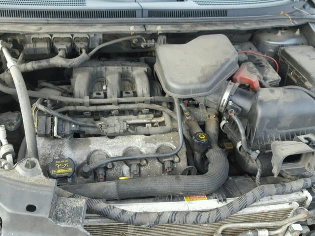 2FMDK36C18BB32477 - 2008 FORD EDGE Сріблястий фото 7