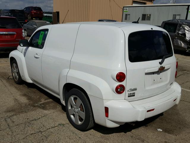 3GCCA85B89S528393 - 2009 CHEVROLET HHR PANEL WHITE photo 3