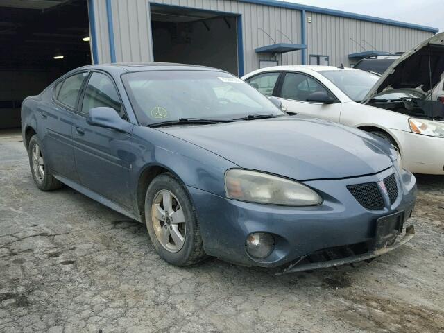2G2WP552861182626 - 2006 PONTIAC GRAND PRIX Бірюзовий фото 1