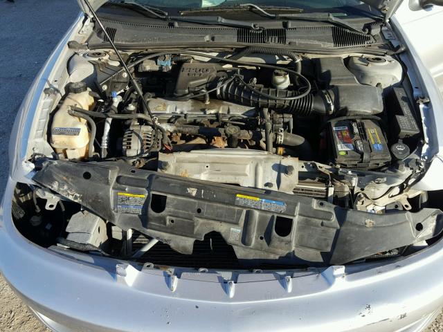 1G1JF524427242390 - 2002 CHEVROLET CAVALIER L SILVER photo 7