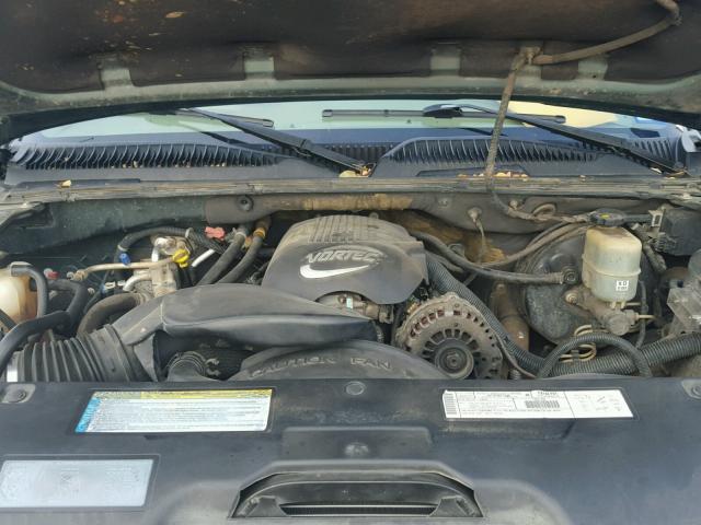 1GKEK13T51J124745 - 2001 GMC YUKON GREEN photo 7