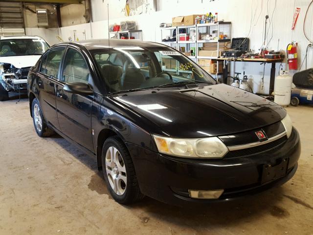 1G8AL54F84Z105629 - 2004 SATURN ION LEVEL BLACK photo 1