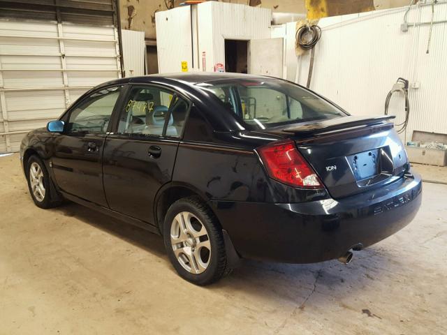 1G8AL54F84Z105629 - 2004 SATURN ION LEVEL BLACK photo 3