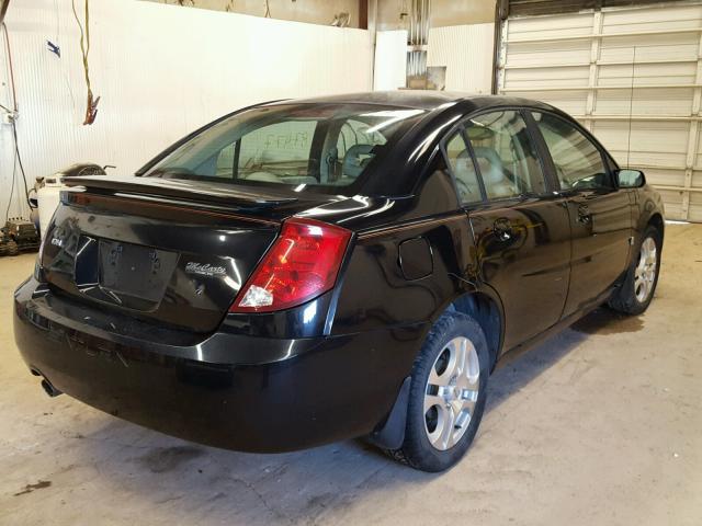 1G8AL54F84Z105629 - 2004 SATURN ION LEVEL BLACK photo 4