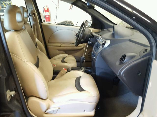 1G8AL54F84Z105629 - 2004 SATURN ION LEVEL BLACK photo 5