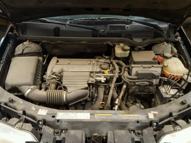 1G8AL54F84Z105629 - 2004 SATURN ION LEVEL BLACK photo 7