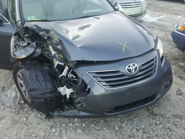 4T1BK46K19U093535 - 2009 TOYOTA CAMRY SE GRAY photo 9