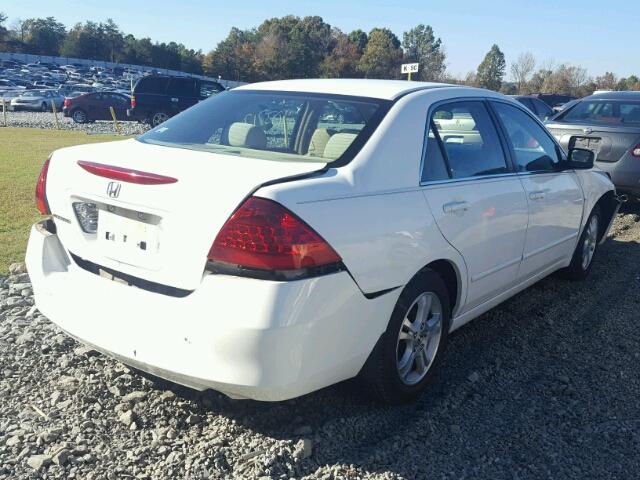 1HGCM56346A006274 - 2006 HONDA ACCORD SE WHITE photo 4